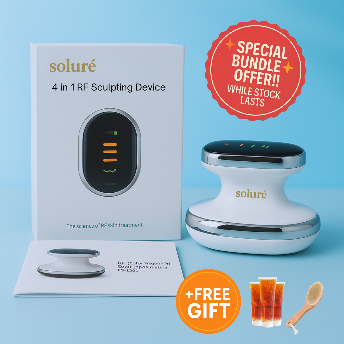 Soluré 4 in 1 RF Sculpt & Slimming Device VERSION 2.0