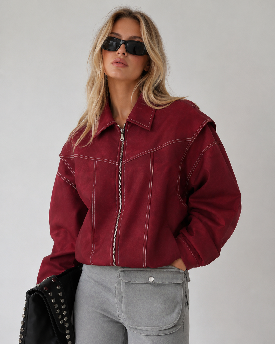 'Scarlett' Womens Bomber Jacket