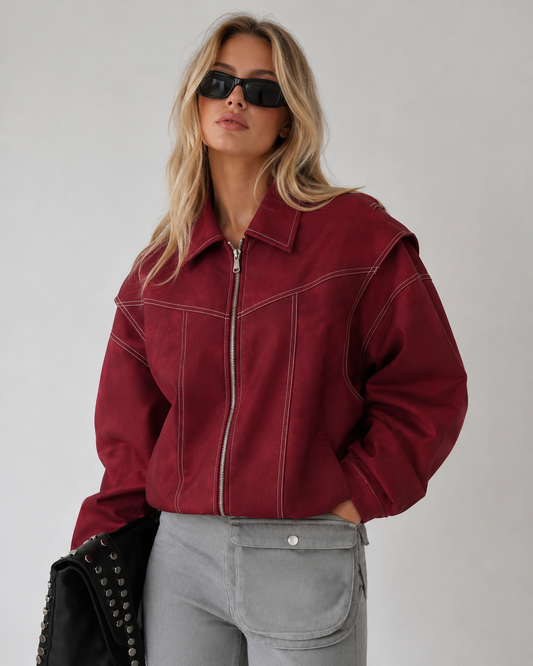 'Scarlett' Womens Bomber Jacket