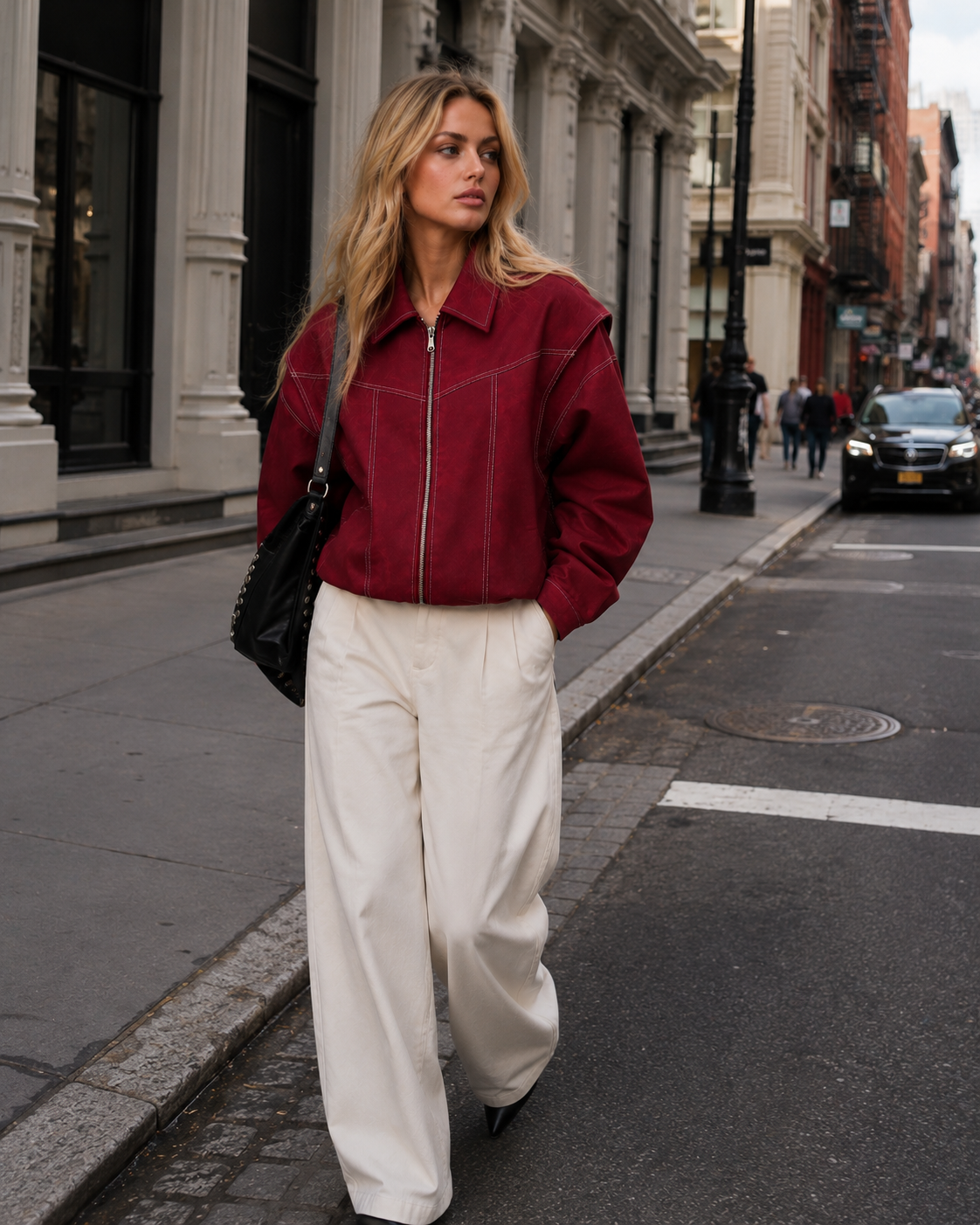 'Scarlett' Womens Bomber Jacket