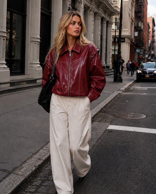 'Scarlett' Womens Bomber Jacket