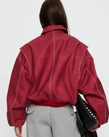 'Scarlett' Womens Bomber Jacket