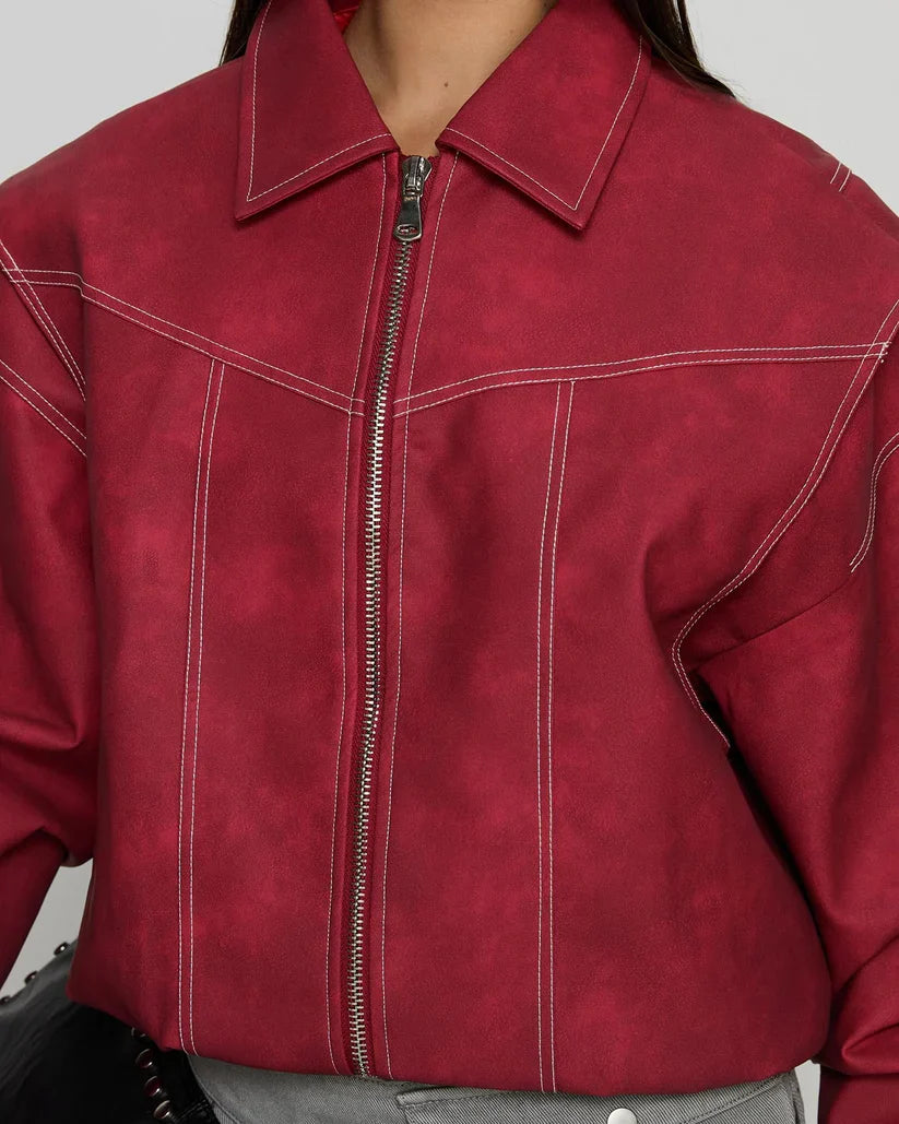 'Scarlett' Womens Bomber Jacket